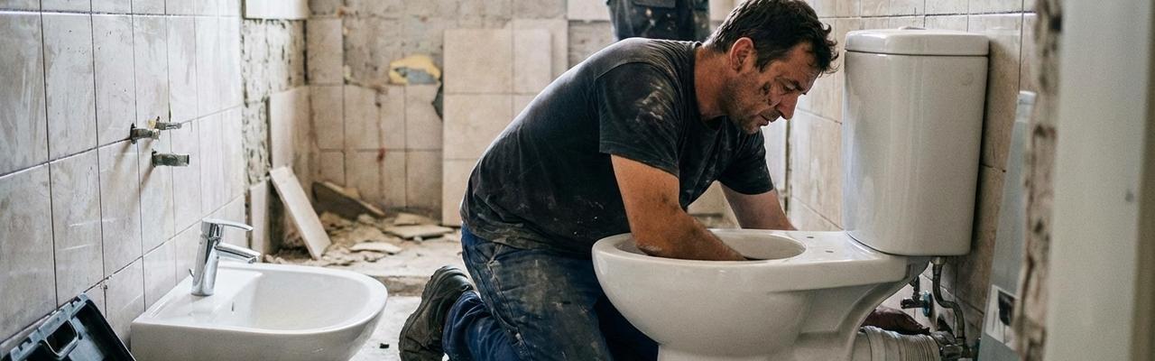 Instalación de sanitarios y grifería en Urnieta