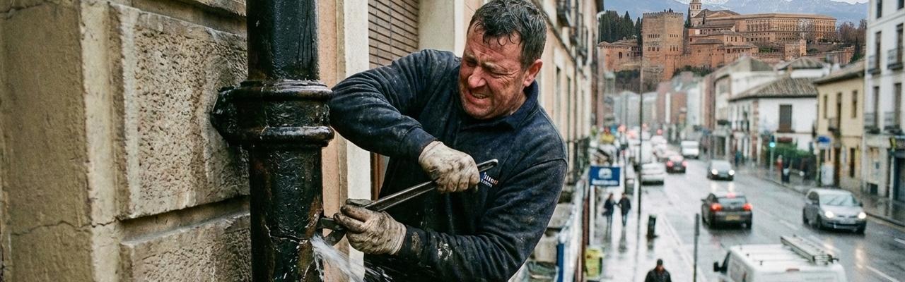 Reparación urgente de bajantes en Urnieta